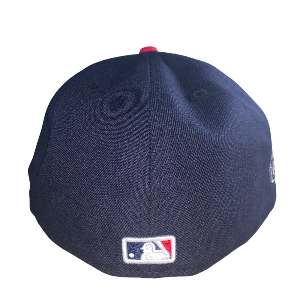 MLB New Era Atlanta Braves Fitted 2020 Postseason Sidepatch Size 7 3/4 - Picture 3 of 5